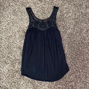 Dark gray soft and sexy tank!